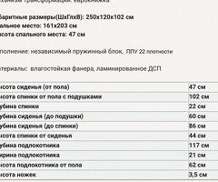 Диван Каскад выкатной - 2